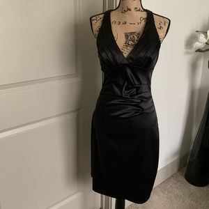 Black cocktail dress